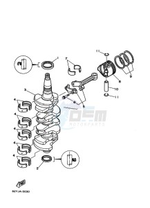 F40A drawing CRANKSHAFT--PISTON