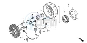 PES125 drawing GENERATOR