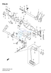 VZ800 (E3-E28) MARAUDER drawing GEAR SHIFTING