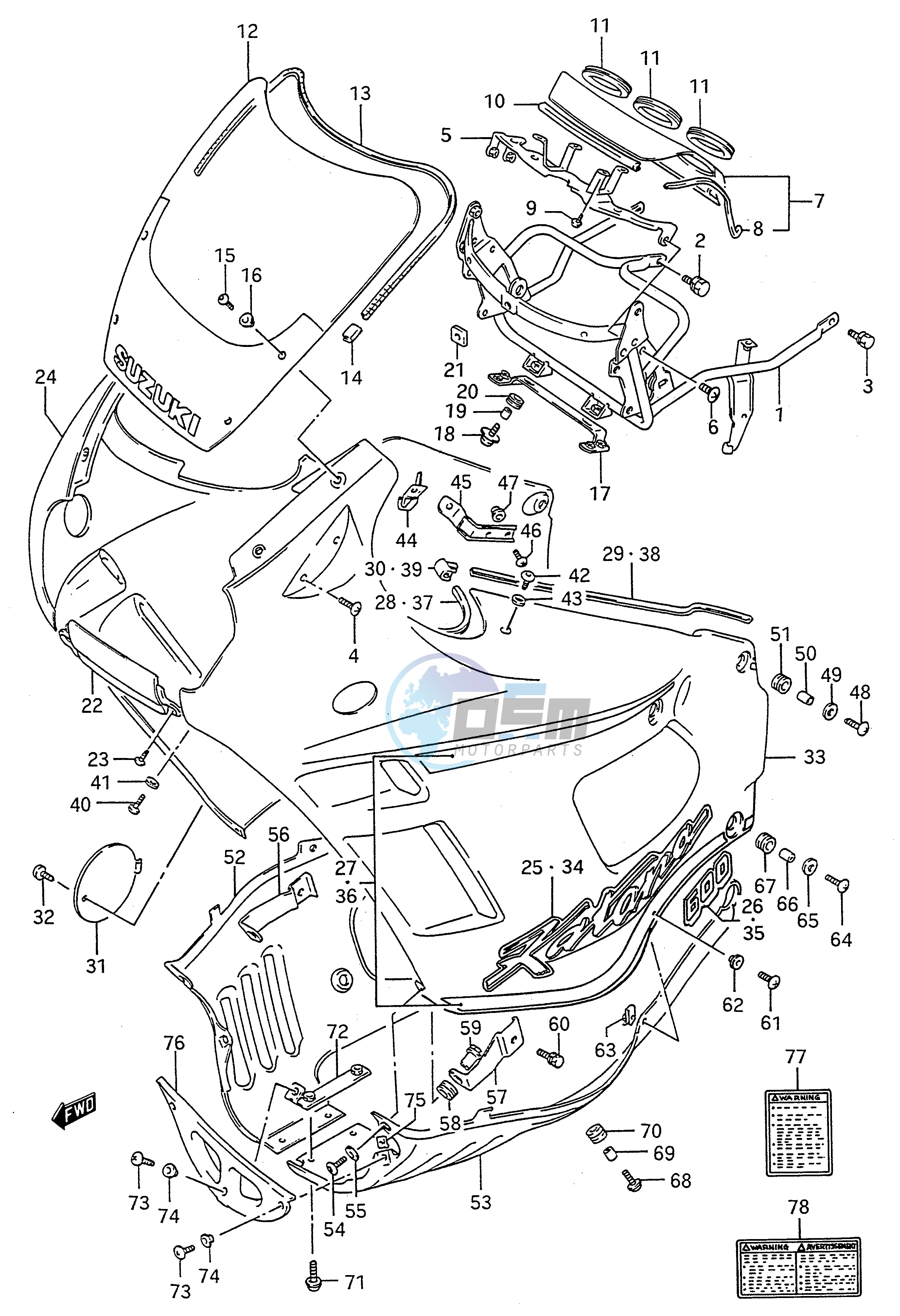 COWLING (MODEL L)