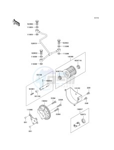 KEF 300 B [LAKOTA SPORT] (B1-B3) [LAKOTA 300 SPORT] drawing OIL PUMP_OIL FILTER