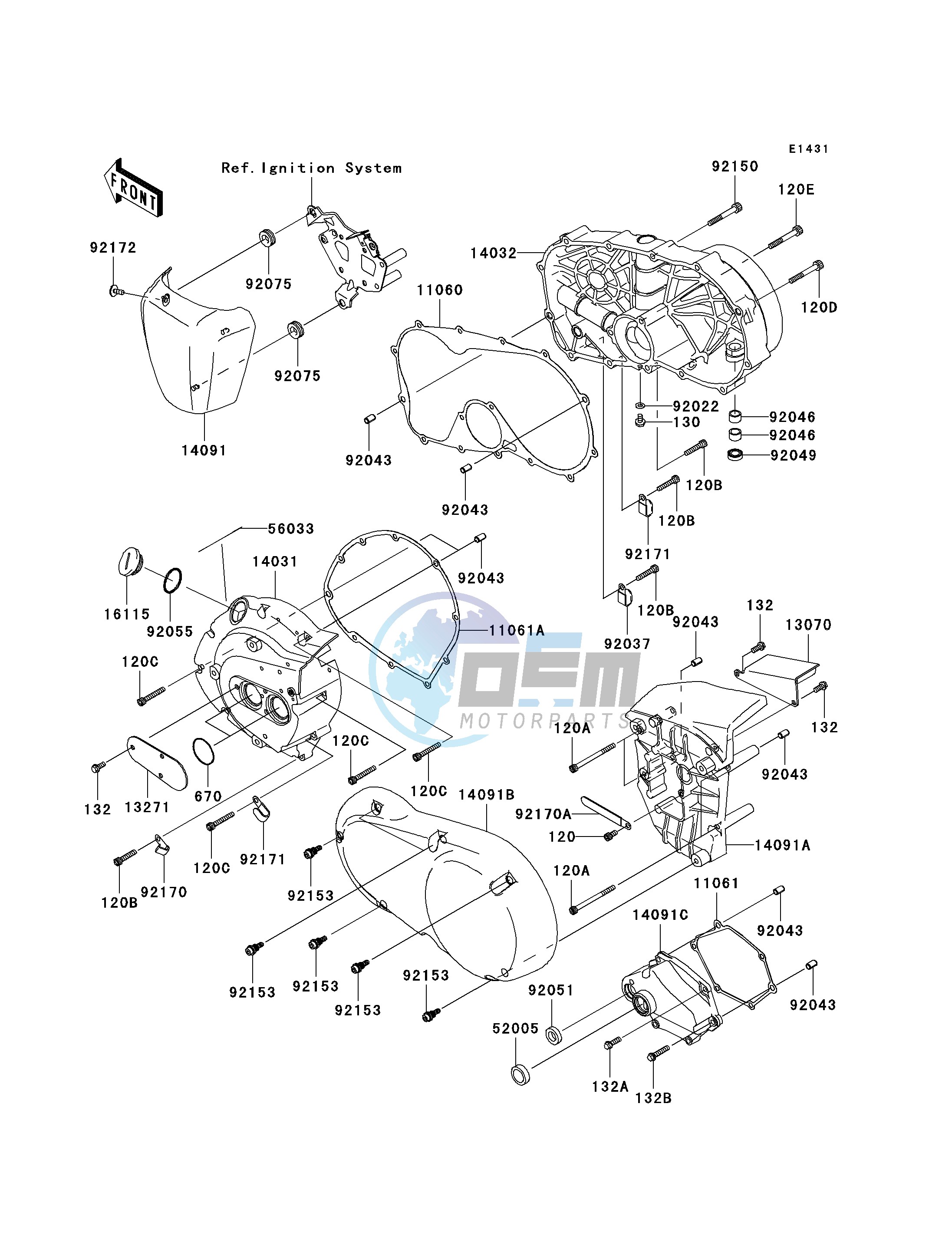 ENGINE COVER-- S- -