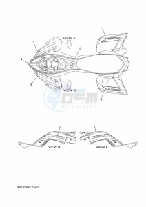 YFM700R (BMD6) drawing GRAPHICS