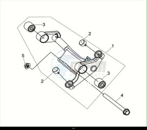 JOYRIDE S 125 (LF12W4-EU) (M1) drawing ENG. HANGER