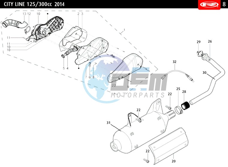 EXHAUST - AIR FILTER