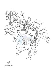 F100BETX drawing FRONT-FAIRING-BRACKET