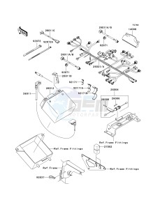 KSV 700 B [KFX 700] (B6F-B9F) B7F drawing CHASSIS ELECTRICAL EQUIPMENT