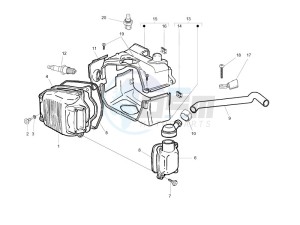 S 125 4T ie E3 College drawing Cylinder head cover