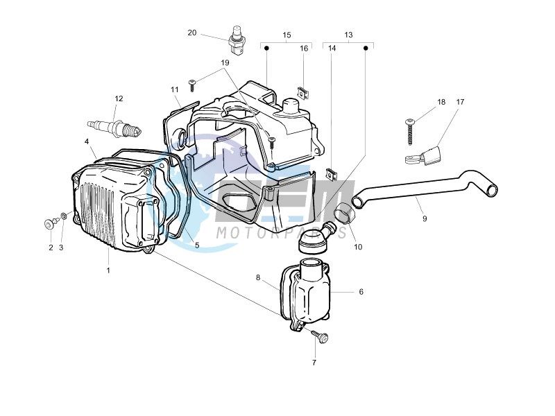 Cylinder head cover