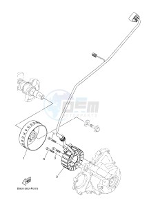 MTM850 MTM-850 XSR900 (B906) drawing GENERATOR