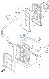 DF 40A drawing Cylinder Head