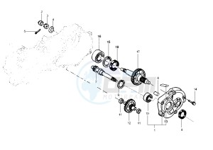 NRG POWER DD 50 drawing Gear group