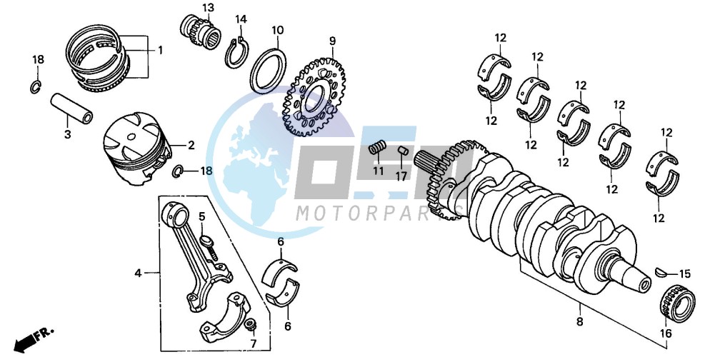 CRANKSHAFT/PISTON