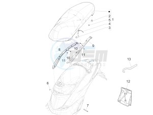 Liberty 150 iGet 4T 3V ie ABS (APAC) drawing Saddle/seats