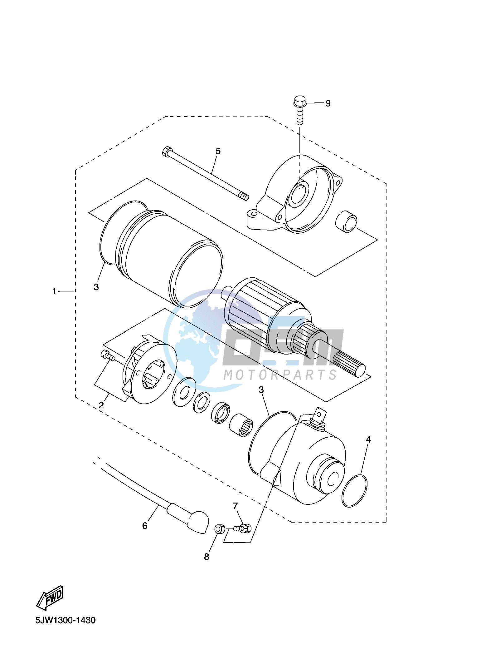 STARTING MOTOR