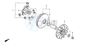 SH150R 125 drawing DRIVE FACE