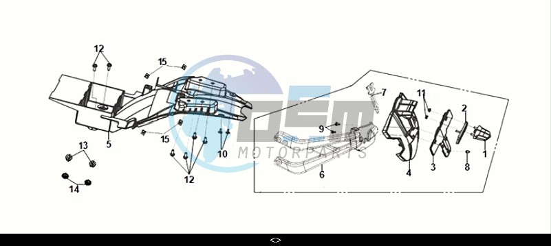 RR.INNER MUDGUARD - RRFENDER