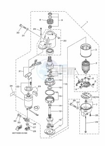 F80BETX drawing STARTING-MOTOR