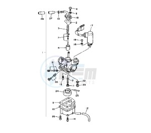 CT S 50 drawing CARBURETOR