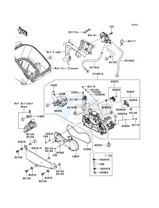 KVF750_4X4_EPS KVF750GDF EU drawing Throttle