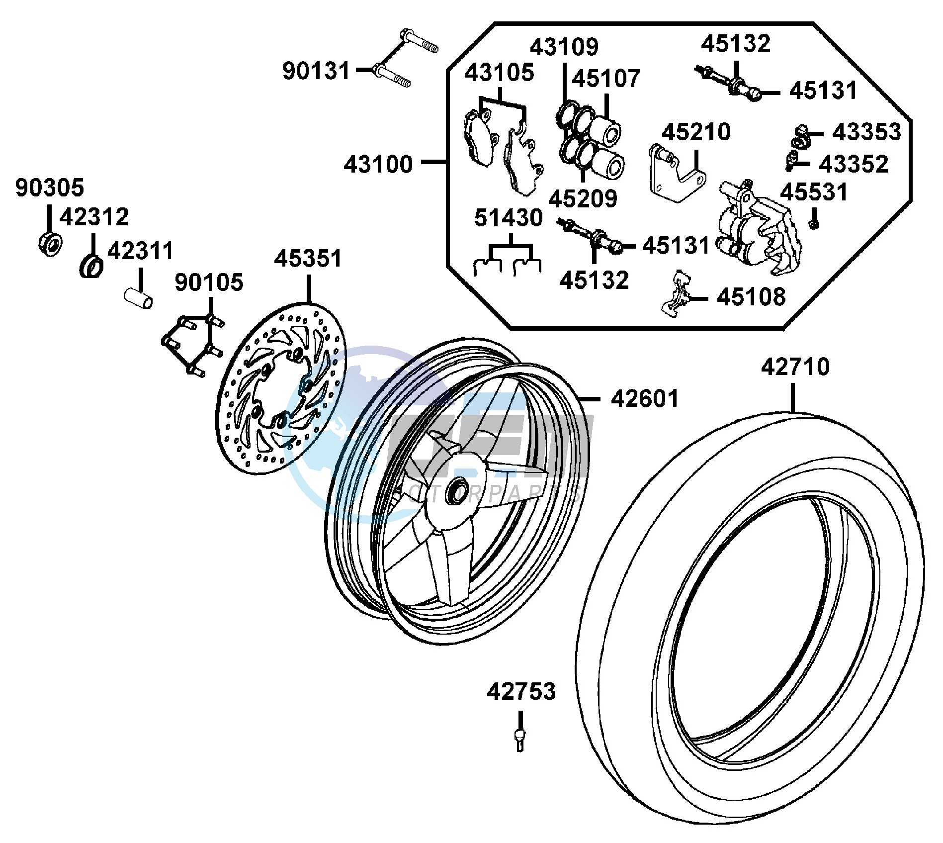 Rear Wheel