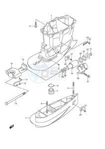 DF 225 drawing Drive Shaft Housing