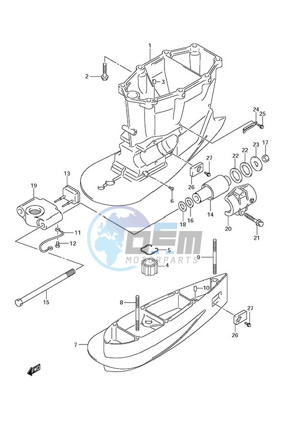 Drive Shaft Housing