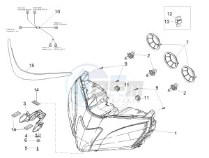 RSV4 1000 Racing Factory L.E. (APAC) (AUS, CP, Ja, MY, NZ, RI, VN) drawing Front lights