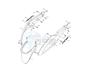 HW XENTER 125 drawing REAR BODY