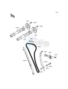 ER-6F EX650EFF XX (EU ME A(FRICA) drawing Camshaft(s)/Tensioner