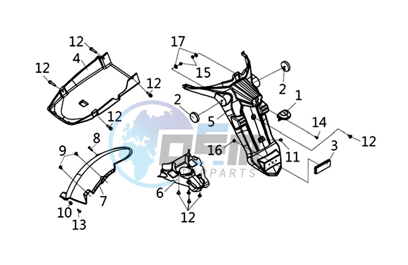 REAR MUDGUARD