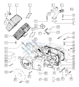 CLASSIC_XL 50 drawing Crankcase