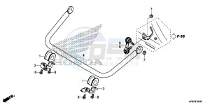 TRX500FA6H Europe Direct - (ED) drawing STABILIZER