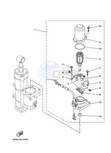 F80B drawing POWER-TILT-ASSEMBLY-2