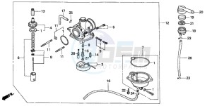 NH80MS drawing CARBURETOR