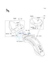 VN 1600 D [VULCAN 1600 NOMAD] (D6F-D8FA) D6F drawing SEAT