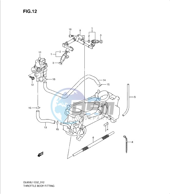 THROTTLE BODY FITTING