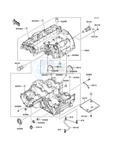 Z1000_ABS ZR1000ECFA FR XX (EU ME A(FRICA) drawing Crankcase