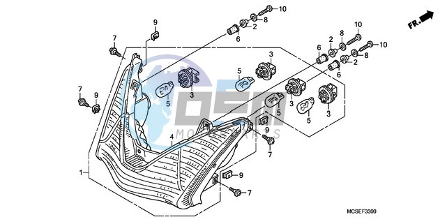 REAR COMBINATION LIGHT