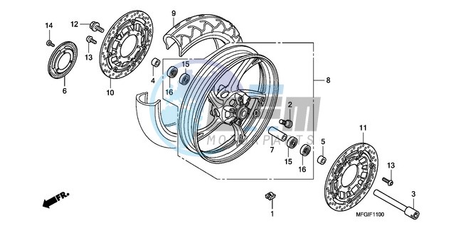 FRONT WHEEL