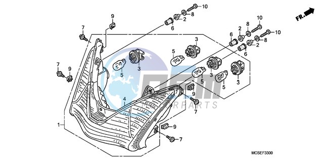 REAR COMBINATION LIGHT