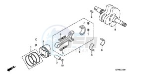 SH300A9 UK - (E / ABS MKH TBX) drawing CRANKSHAFT/PISTON