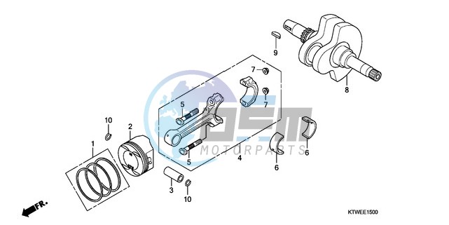 CRANKSHAFT/PISTON