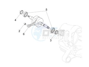 NRG 50 power DT (UK) UK drawing Crankshaft