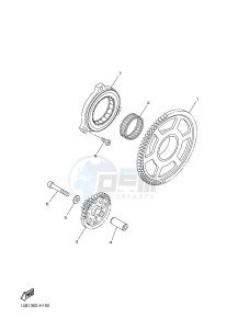 YZF-R1 998 R1 (1KB8 1KB9) drawing STARTER