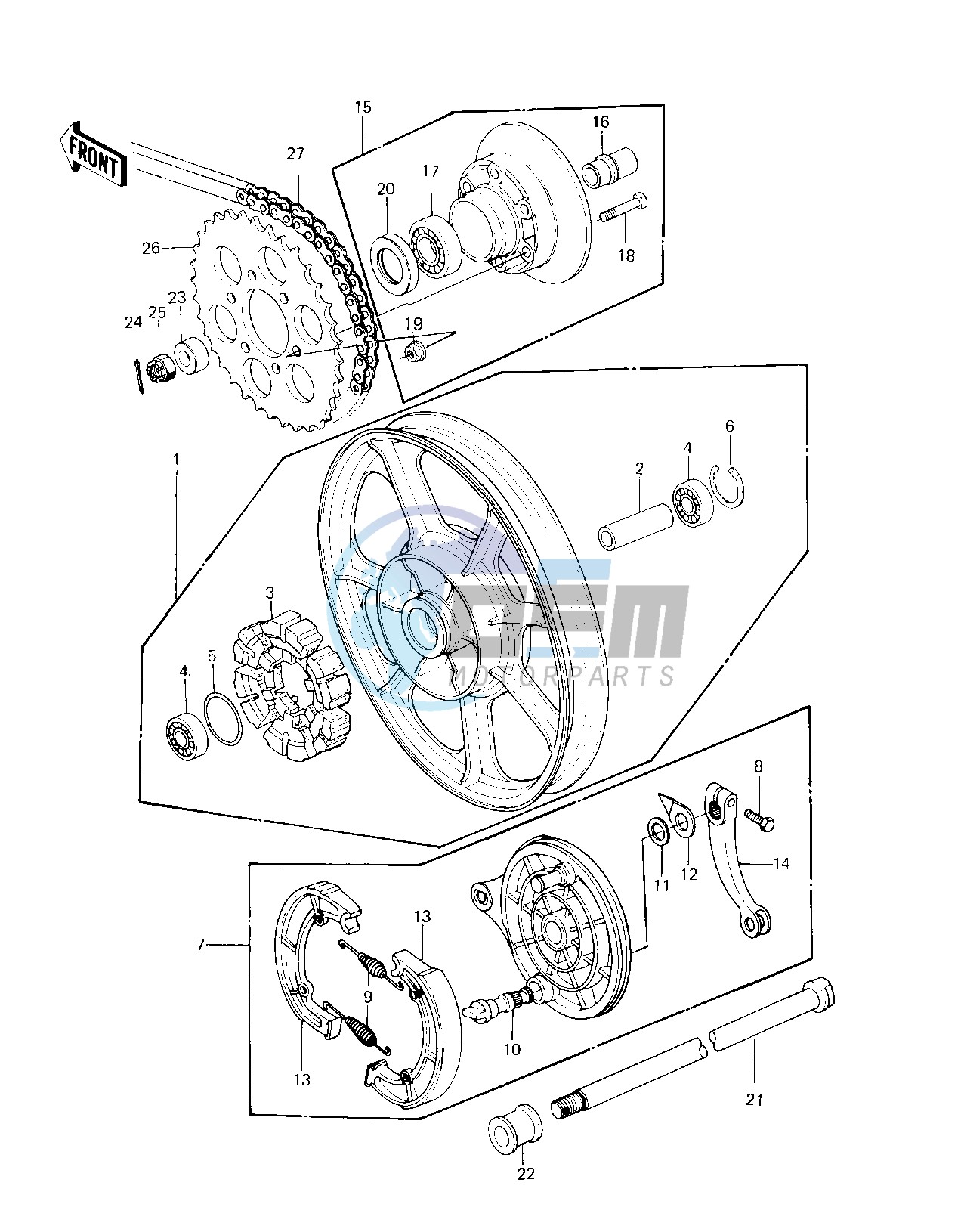 REAR WHEEL_HUB_BRAKE_CHAIN