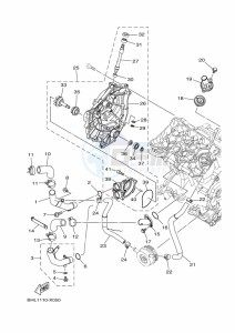 XTZ690 XTZ7N (BHL1) drawing WATER PUMP