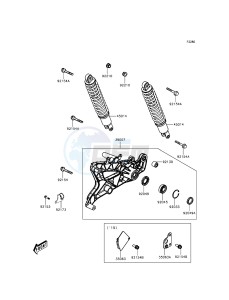 J300 ABS SC300BFF XX (EU ME A(FRICA) drawing Shock Absorber(s)