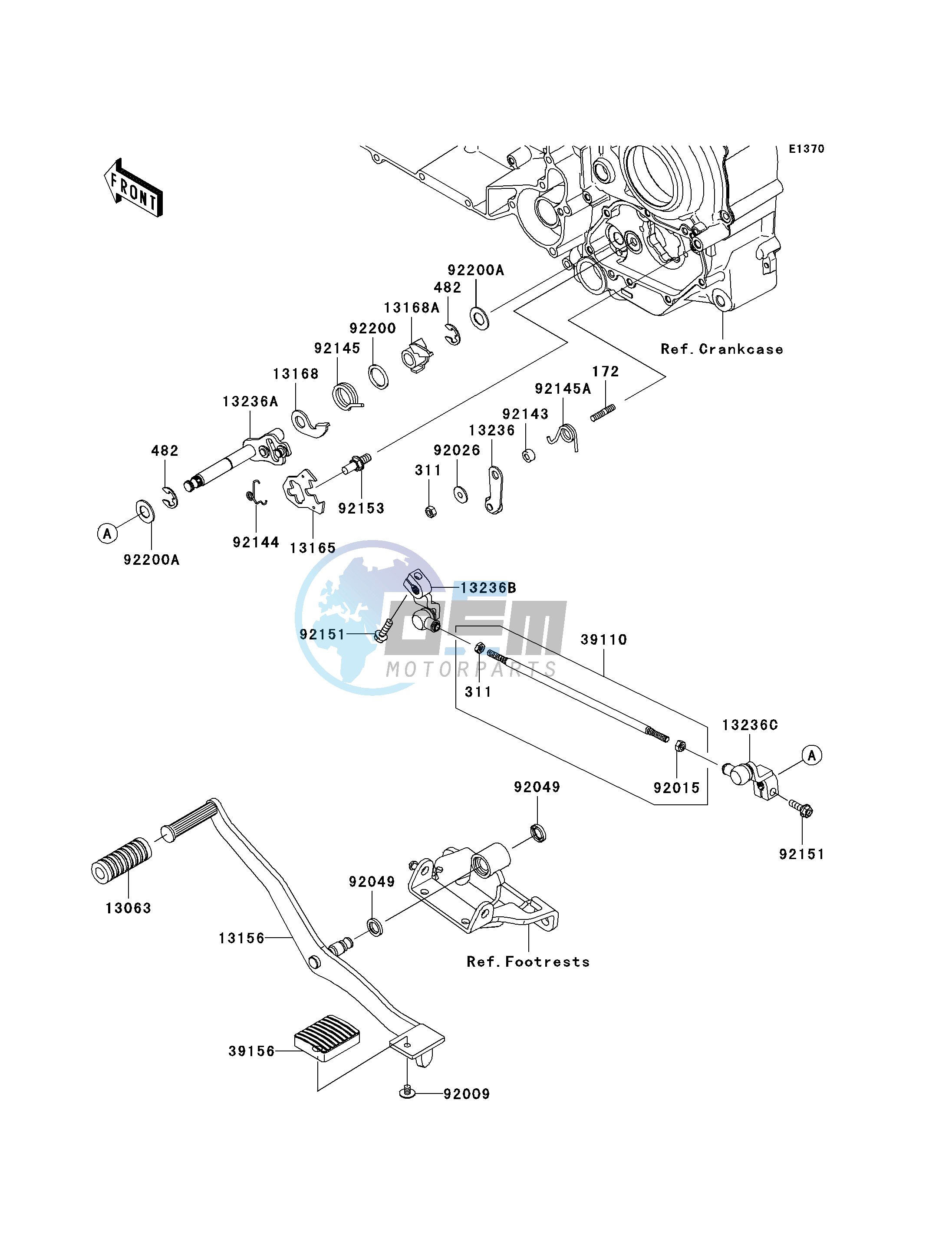 GEAR CHANGE MECHANISM