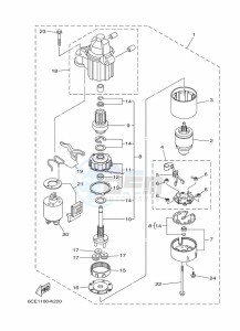 F250DETX drawing STARTER-MOTOR